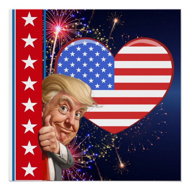 President Trump Poster (Front)