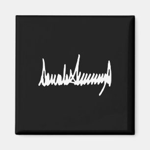 President Trump Signature Inauguration 2025 47th M Magnet