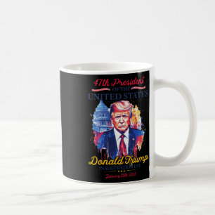 President Trump Usa Inauguration Day 2025 Memorabi Coffee Mug