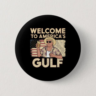 President Trump Welcome  2 Inch Round Button