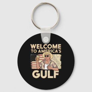 President Trump Welcome  Keychain