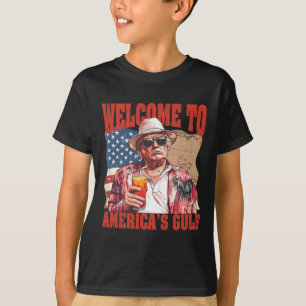 President Trump Welcome To America's Gulf Mexico  T-Shirt