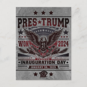 President Trump Won 2024 Postcard