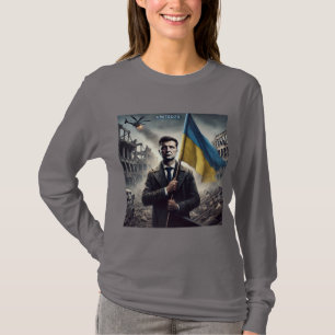 President Zelenskyy Support Ukraine Women's  T-Shirt