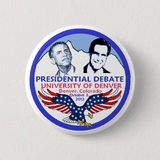 Presidential Debate 2 Inch Round Button