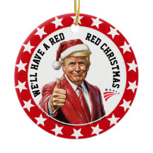 Presidential Patriotic Acrylic Ornament