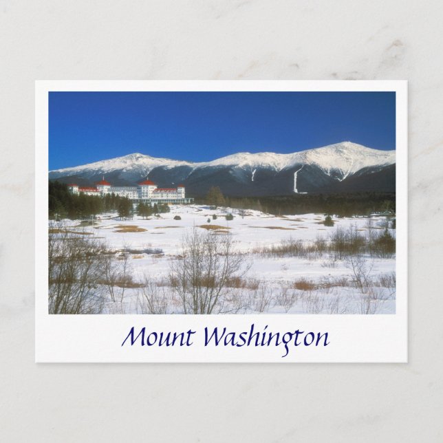 Presidential Range and Bretton Woods Postcard (Front)
