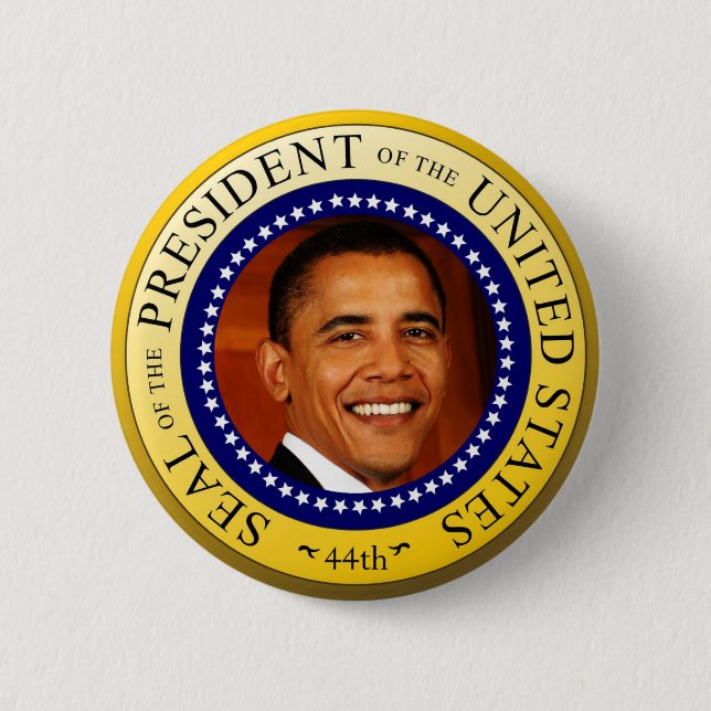 Presidential Seal 2 Inch Round Button (Front)