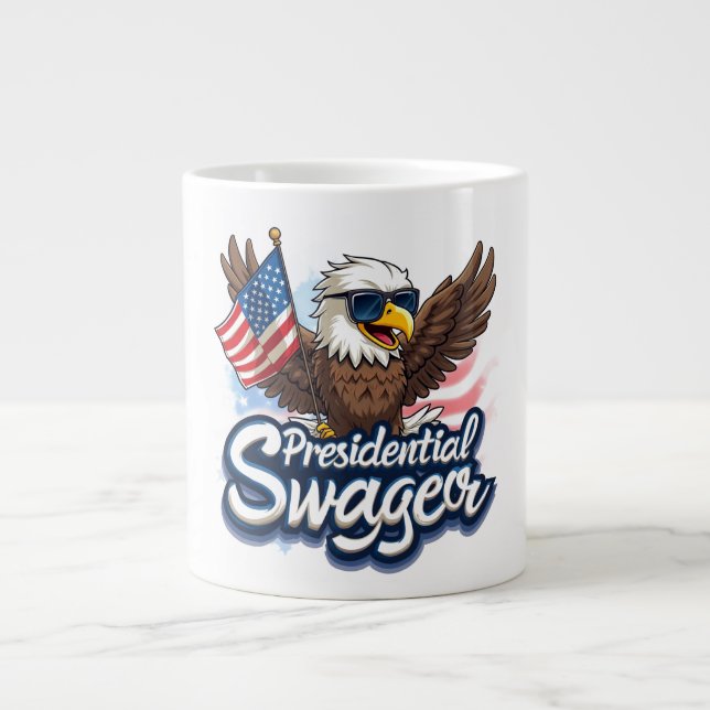 Presidential Swagger Large Coffee Mug (Front)