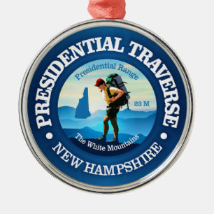 Presidential Traverse (C) Metal Ornament