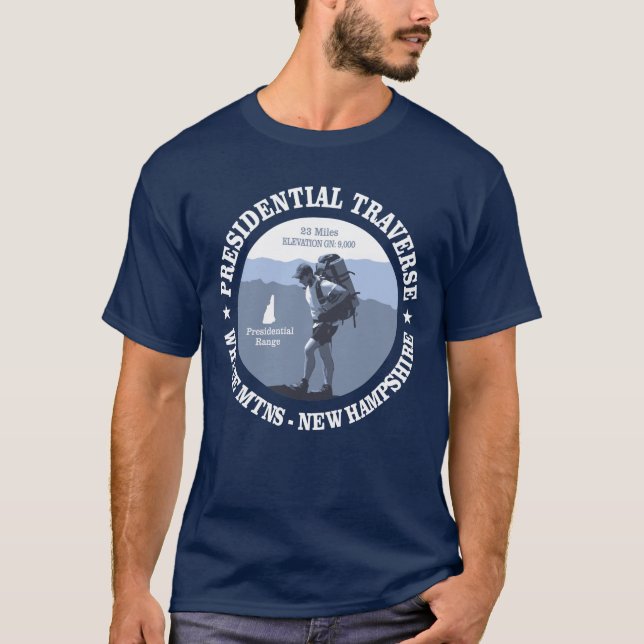 Presidential Traverse (rd) T-Shirt (Front)