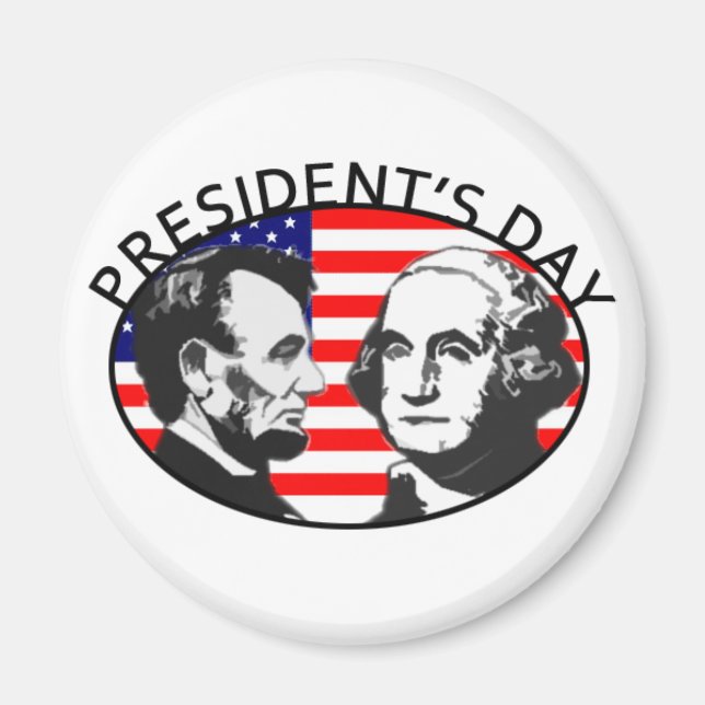 PRESIDENT''S DAY MAGNET (Front)