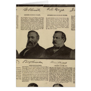 Présidents US, autographes, biographies