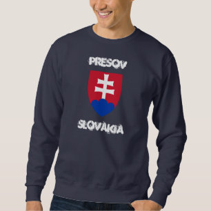 Presov, Slovakia with coat of arms Sweatshirt