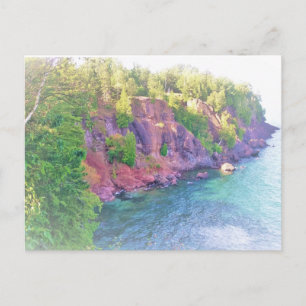 Presque Isle light postcard