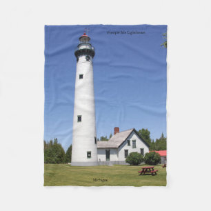 Presque Isle Lighthouse blanket