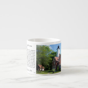 Presque Isle Lighthouse Erie espresso mug