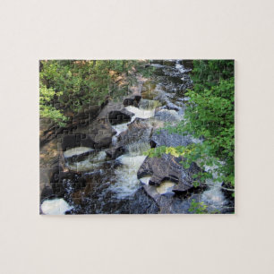 Presque Isle River - Michigan - 8x10 - 110 pc Jigsaw Puzzle