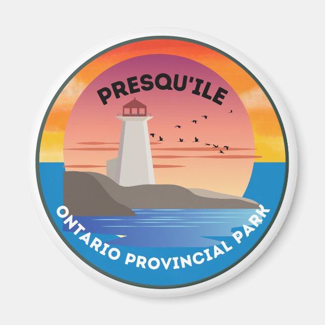 Presqu'ile Ontario Provincial Park Magnet (Front)