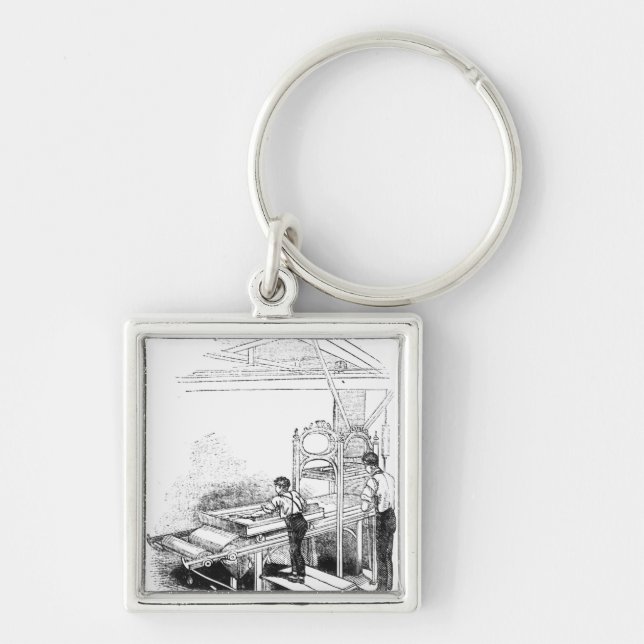 Press-printing Keychain (Front)
