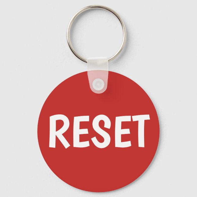 Press the Reset Button  Keychain (Front)