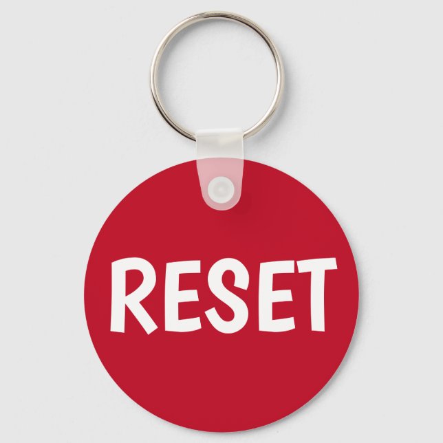 Press the Reset Button  Keychain (Front)