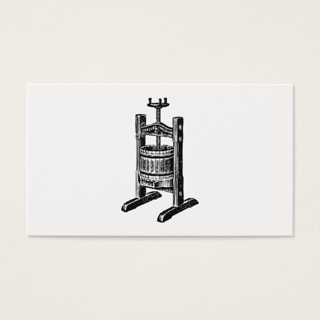 Presse à vin (Devant)