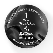 1er anniversaire Mariage cadeau personnalisé