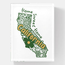 Doodle Floral Californien