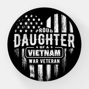 Presse-papiers Fier fille Vietnam Vet Papa