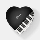 Je Coeur le Piano Noir Piano Personnalisé