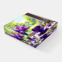 Jolie Lilacs et café violets