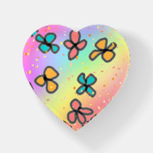 Petites Fleurs Carrosserie en forme de coeur