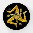 Trinacria sicilienne en or 