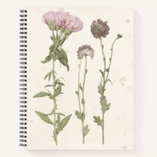 Pressed Blooms - Pink Notebook