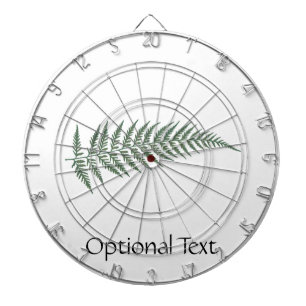 Pressed Botanical Fern Leaf - Mix and Match Colour Dartboard