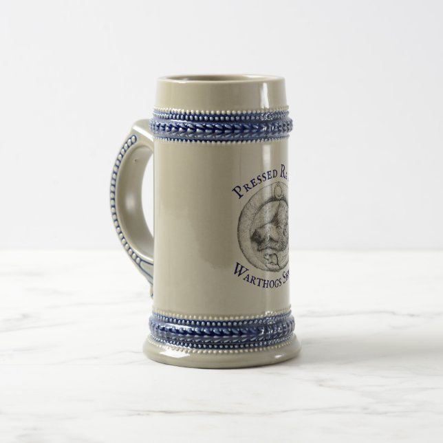 Pressed Rat and Warthogs beer stein (Front Left)