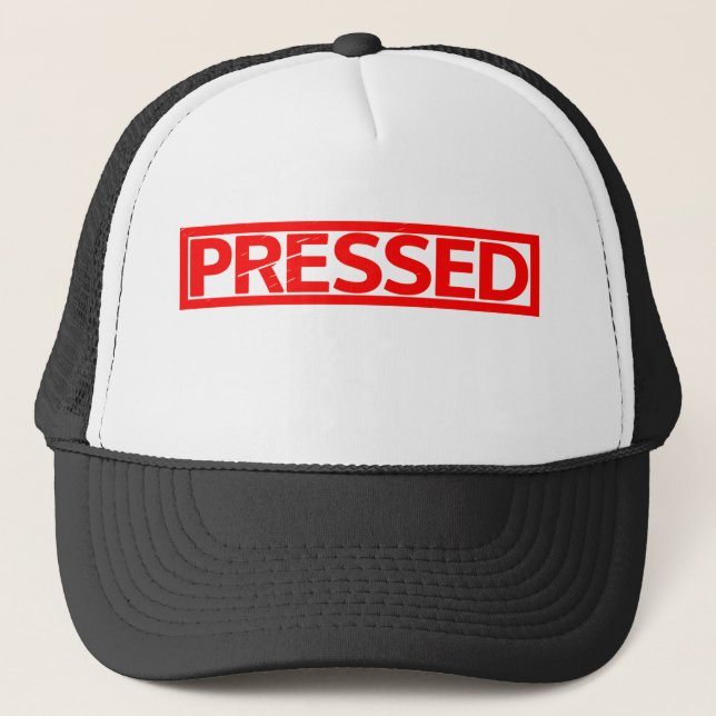 Pressed Stamp Trucker Hat (Front)