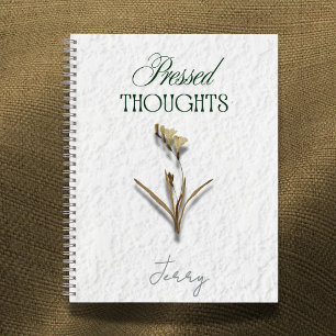Pressed Thoughts – Poetcore Writing Journal