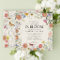 Pressed Wildflower Floral Baby in Bloom Shower