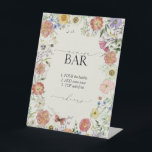 Pressed Wildflower Floral Bridal Shower Minosa Pedestal Sign<br><div class="desc">Designed to complement & fill out our brdal shower suite, this Beautiful "bressed Wildflower Floral Frame" minosa bar pedestal sign. In this design, you find a world where stress and overwhelm seem to be the expectations of everyday life, it’s nice to find something that gives us a much-needed reminder to...</div>