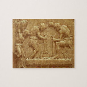 Pressing the Grapes (marble) Jigsaw Puzzle