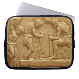 Pressing the Grapes (marble) Laptop Sleeve