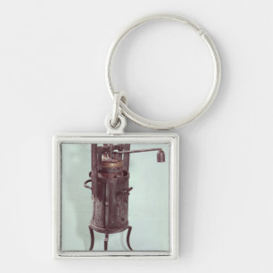 Pressure cooker invented by Denis Papin  1679 Keychain