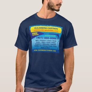 Pressure (power) Washing & Cleaning Template T-Shirt