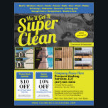 Pressure Power Washing  Flyer EDDM Template<br><div class="desc">Personalize and customize this eyecatching pressure washing (power washing) professional flyer template design to suit your business/company's needs. This pressure washing template displays images of before and after pressure washed surfaces. Add your logo for more effective branding. Customize the coupon offers on flyer to attract potential clients. Great for Every...</div>