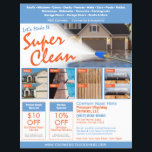 Pressure Power Washing  Flyer EDDM Template<br><div class="desc">Personalize and customize this eyecatching pressure washing (power washing) professional flyer template design to suit your business/company's needs. This pressure washing template displays images of before and after pressure washed surfaces. Add your logo for more effective branding. Customize the coupon offers on flyer to attract potential clients. Great for Every...</div>