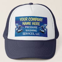 Pressure Power Washing Template Trucker Hat