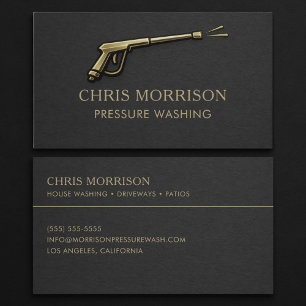 Pressure Washing Business Card