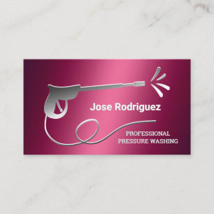 Pressure Washing Business Card